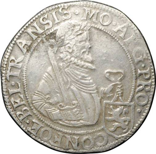 Монета 1 талер 1619 Нидерланды