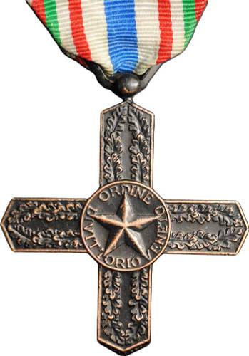 Крест ордена Венето-Витторио За храбрость Италия