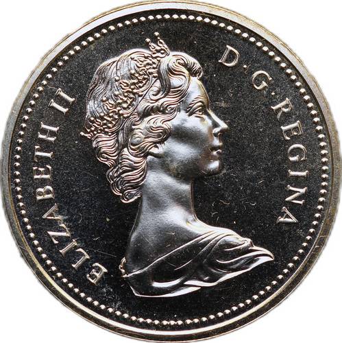 Монета 1 доллар 1974 100 лет городу Виннипег Канада