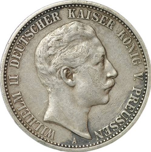 Монета 2 марки 1902 A Пруссия Германия