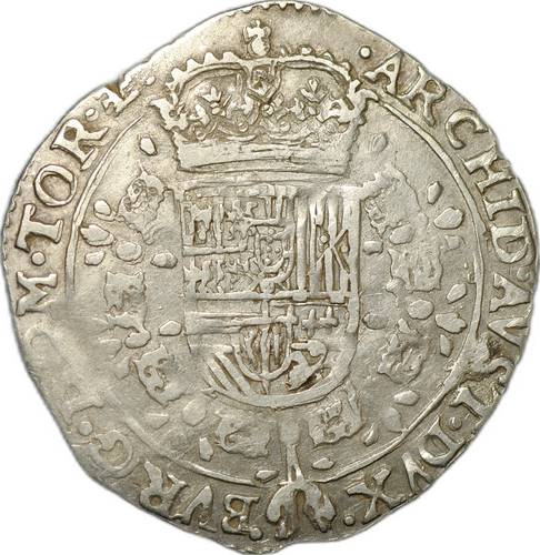 Монета 1/2 талера (патагон) 1634 Филипп IV Испанские Нидерланды