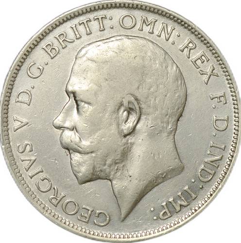 Монета 2 шиллинга (флорин) 1915 Великобритания