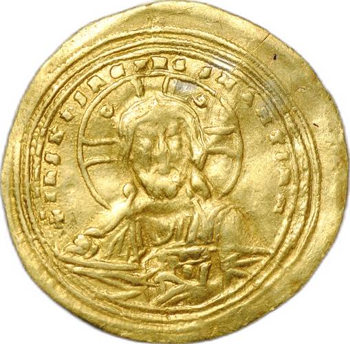 Монета Гистаменон номисма Константин VIII (1025-1028) Византия