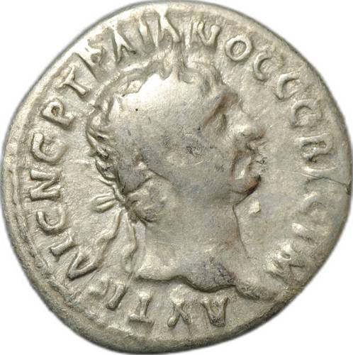 Монета Драхма 98-99 Траян (98-117) Две лиры Ликия, провинция Римской Империи