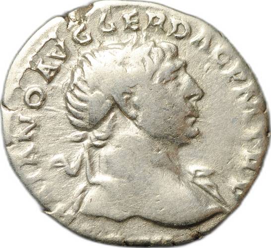 Монета Денарий 103-111 Траян (98-117) Дакийец Римская Империя