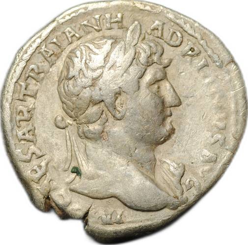 Монета Денарий 137 Адриан (117-138) Фелиситас Римская Империя