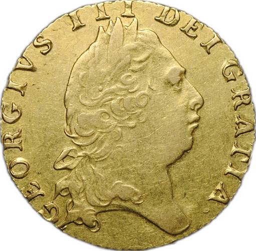 Монета 1 гинея 1798 Великобритания