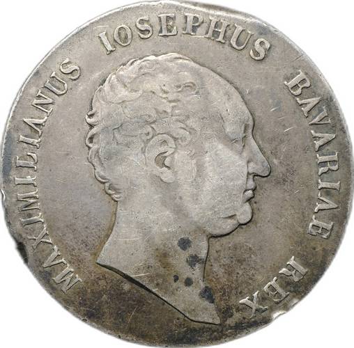 Монета 1 кроненталер (талер) 1816 Бавария