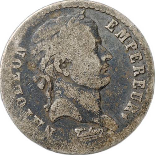 Монета 1/2 франка 1810 B - Руан Франция