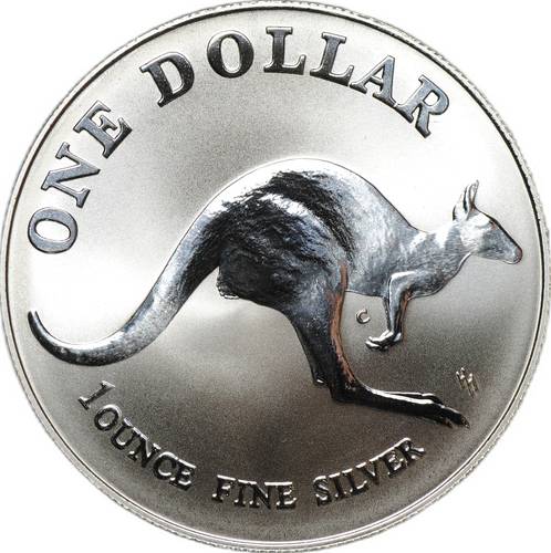 Монета 1 доллар 1993 Кенгуру Австралия