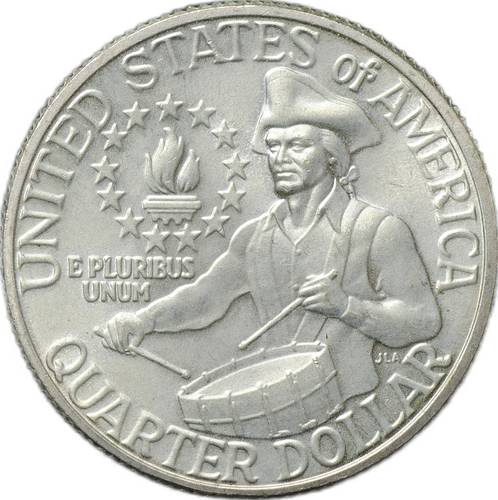 Монета 1/4 доллара (квотер) 1976 S 200 лет независимости США США