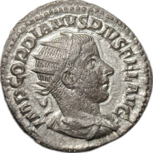 Монета Антонианиан 241-243 Гордиан III (238-244) Юпитер Римская Империя