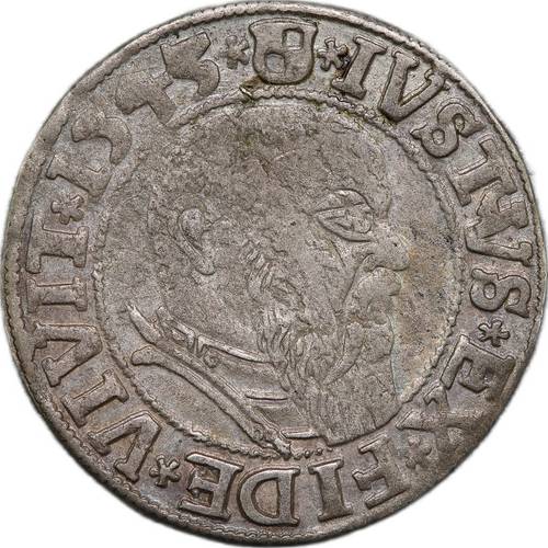 Монета 1 грош 1543 Пруссия