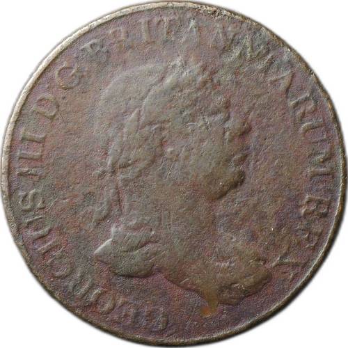 Монета 1 стивер 1815 Цейлон