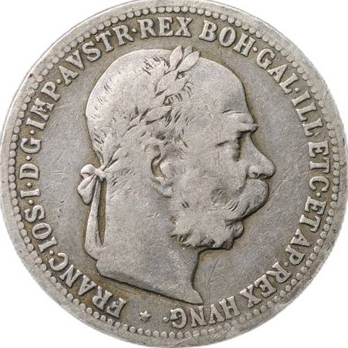 Монета 1 крона 1895 Австрия