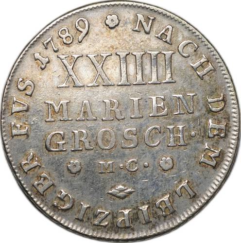 Монета 24 мариенгроша 1789 Брауншвейг-Вольфенбюттель