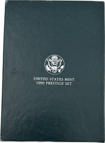 Набор 1, 5, 10, 25, 50 центов, 1 доллар 1990 Эйзенхауэр 100 лет Prestige Set США