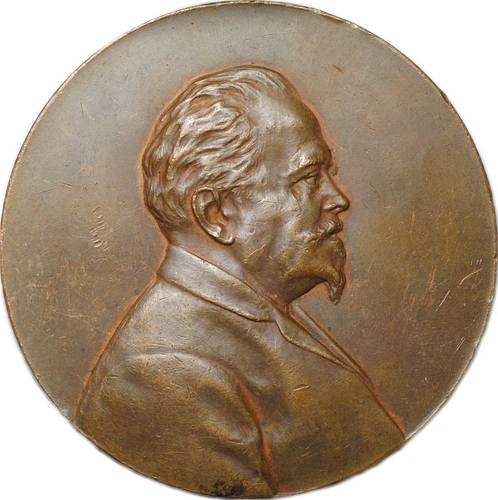 Медаль Ивану Августовичу Тиме От учеников и сослуживцев 1858-1908