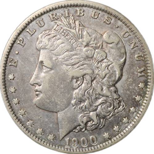Монета 1 доллар 1900 O Новый Орлеан США