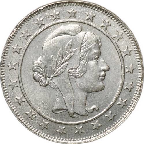 Монета 2000 реалов (рейс) 1926 Бразилия