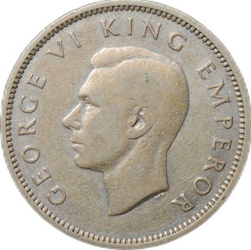 Монета 1 шиллинг 1940 Новая Зеландия