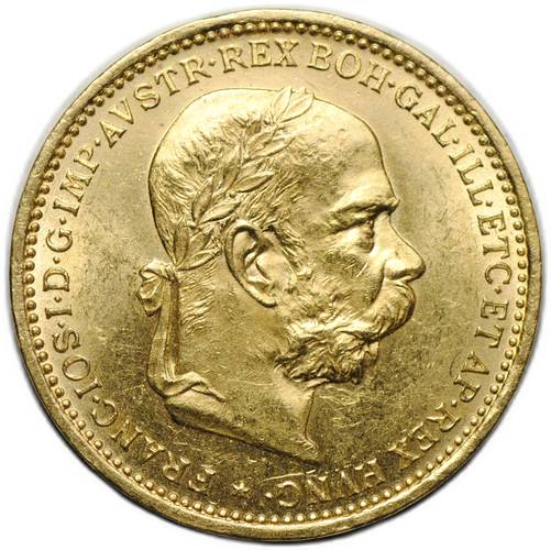 Монета 20 крон 1894 Австрия