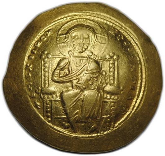 Монета Гистаменон номисма 1059-1067 Константин X Дука Византия