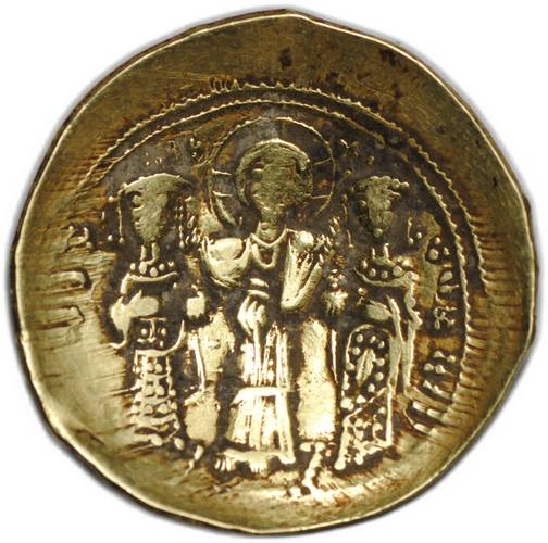 Монета Гистаменон номисма 1068-1071 Роман IV Диоген Византия