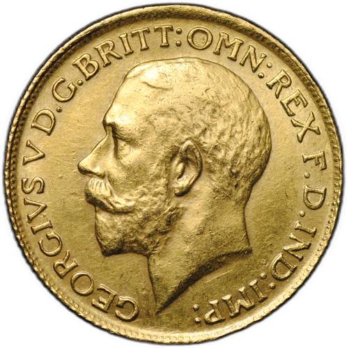 Монета 1 соверен (фунт) 1925 SA Британская южная Африка ЮАР