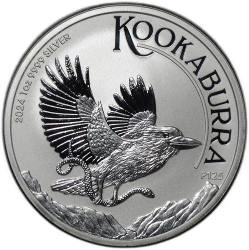 Монета 1 доллар 2024 Австралийская кукабара Австралия