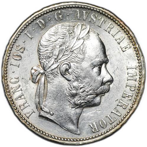 Монета 1 флорин 1879 Австрия