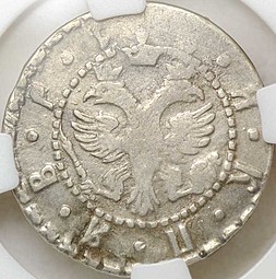 Монета Гривна 1704 БК