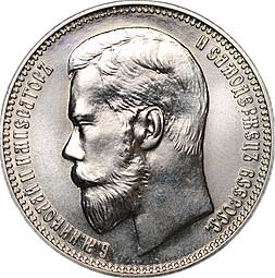 Монета 37 рублей 50 копеек - 100 франков 1902 100 франков Р рестрайк