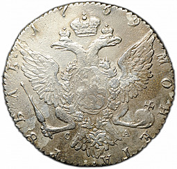 Монета 1 Рубль 1769 СПБ TI СА