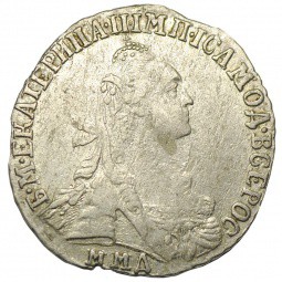 Монета Гривенник 1769 ММД