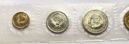 Годовой набор монет СССР 1964 ЛМД
