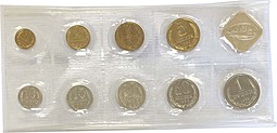 Годовой набор монет СССР 1989 ЛМД мягкий