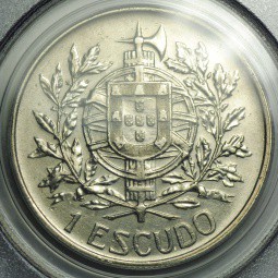Монета 1 эскудо 1910 Португалия