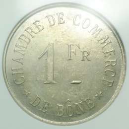 Монета 1 франк 1915 Алжир
