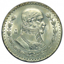 Монета 1 песо 1966 Мексика