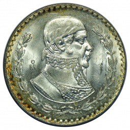 Монета 1 песо 1965 Мексика
