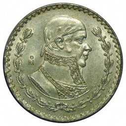 Монета 1 песо 1961 Мексика