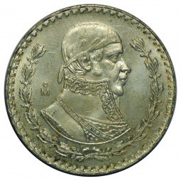 Монета 1 песо 1960 Мексика