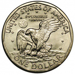 Набор 1 доллар 1979-1999 США 4 монет серии Сьюзен Энтони