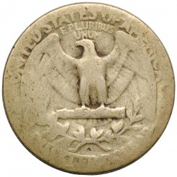 Монета Квотер 1939 США