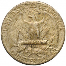 Монета Квотер 1956 США