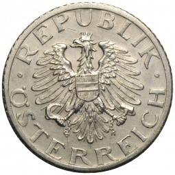 Монета 50 грошей 1955 Австрия