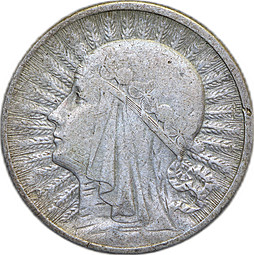 Монета 2 злотых 1934 Ядвига Польша