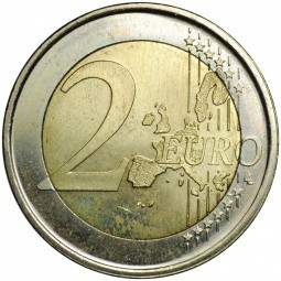 Монета 2 евро 2001 Испания