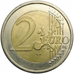 Монета 2 евро 2002 Греция